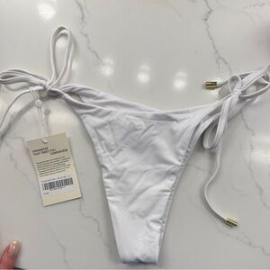 NET Palma true white bottom Monday swimwear